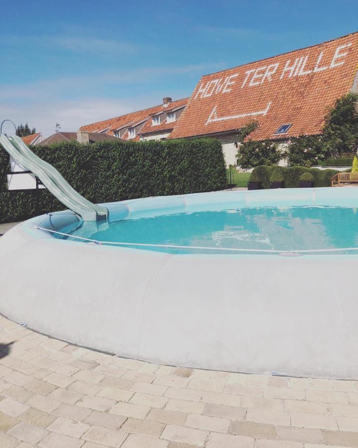 Hove Ter Hille Hotel Jabbeke  Kültér fotó